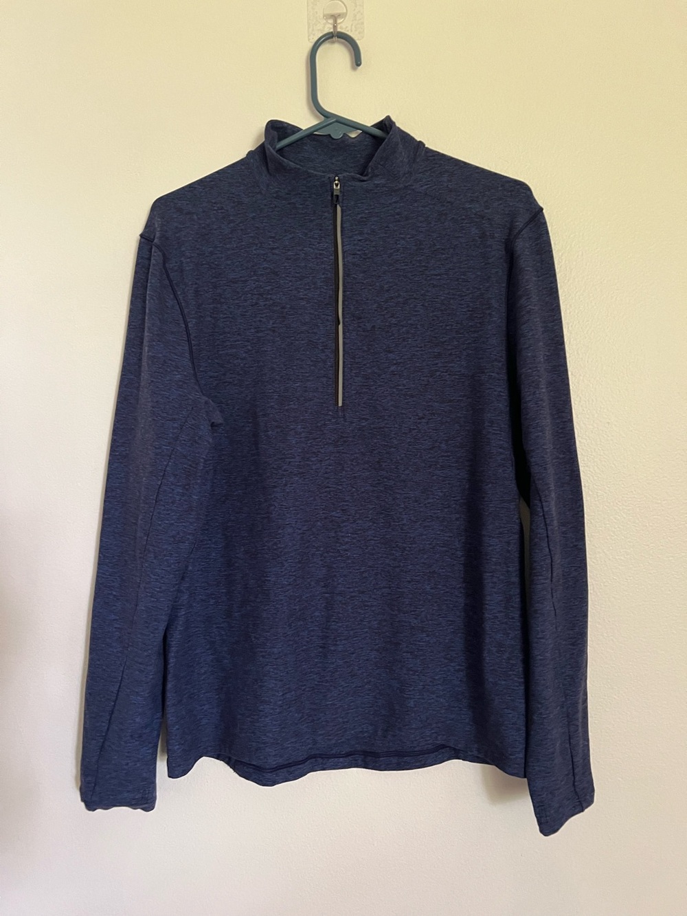 Lululemon Surge Warm 1/2 Zip Men's Dark Navy Quarter-Zip Pullover, size M
